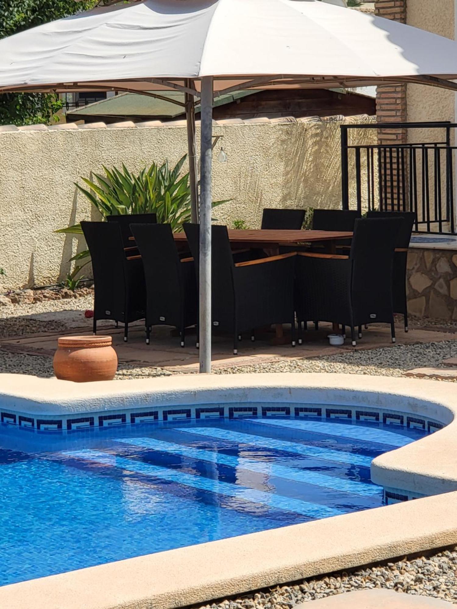 Quiet Relaxing 3 Bed 3 Bath Villa For 8 Camposol Sect D Mazarrón Eksteriør billede