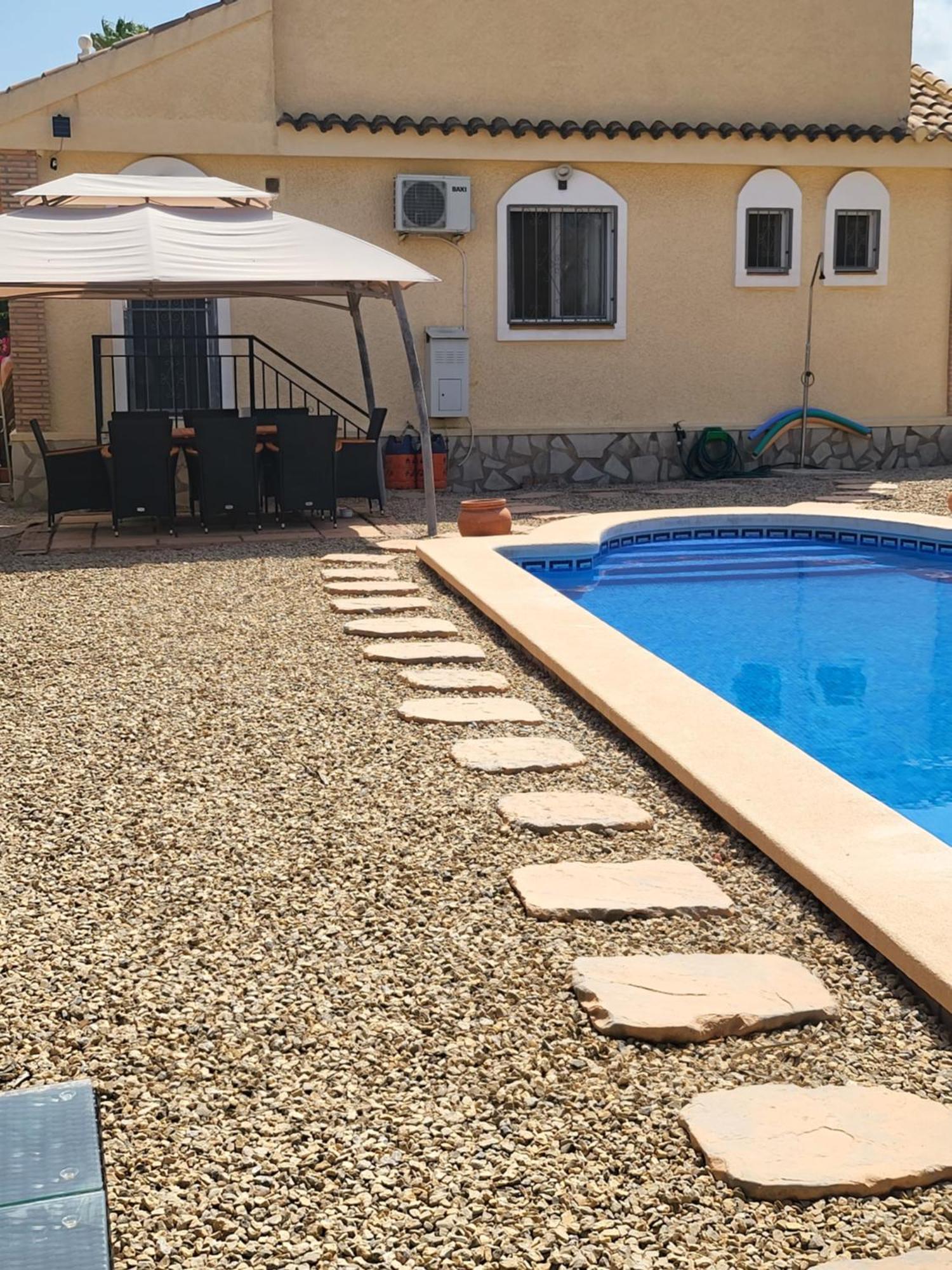 Quiet Relaxing 3 Bed 3 Bath Villa For 8 Camposol Sect D Mazarrón Eksteriør billede